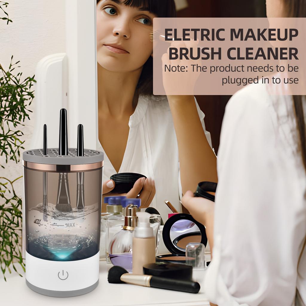 Electric Makeup Brush Cleaner | Portable | Automatic | 3 In 1 USB - Auré Beauty