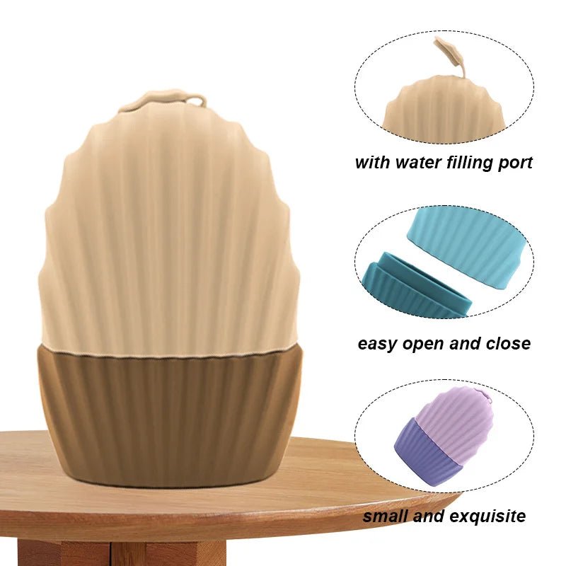 Silicone Ice Facial Roller & Contouring Massager for Face and Eyes - Auré Beauty